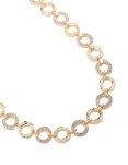 Goldair Gold MINI Diamante & Molten Circle Belt