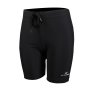 Ss Jnr Lycra Short With Drawstring Black