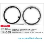 14-009 - Speaker Rings Car Audio Installation