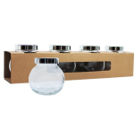 4PC Spice Jar Set 190ML PCE
