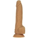 Naked Addiction - Thrusting Dong With Remote 23 Cm Caramel