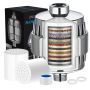 20 Stage Shower Filter - Hard Water Filter Reduces Chlorine Fluoride