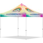 3M Coated Steel Sublimated Gazebo X