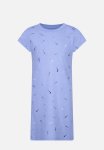 Nike Nkg Swoosh Printed Tee Dress - Cobalt Bliss