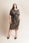 Maxi Metallic Trapeze - One Size Fits All Gold Metallic