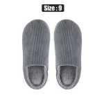 Slipper Slip-in Grey Grain Size 9 Marketplace Brits Bros