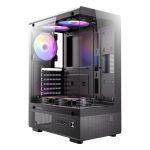 Antec VCX200 Rgb Elite Atx Mid-tower Gaming Chassis Black