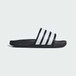 Adidas Black Adilette Comfort 2.0 Slides - Black 11.5