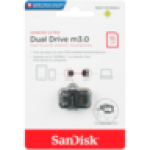 SanDisk Ultra Dual Drive M3.0 Usb-a micro-usb 3.0 Retractable Flash Drive 16GB