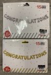 Congratulations 15 PC Foil
