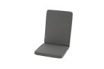 Patio Cushion Chair Reseat 100% Recycled 95X44X4CM Anthracite