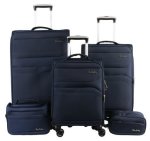 PIERRE CARDIN Lyon Ultralight 5 Piece Set Navy