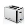 Swan Classic Polished Stainless Steel 2 Slice Toaster