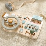 Montessori Toy Steering Wheel: Promote Early Enlightenment & Happy Growth With Busy Boards & Vehicle Sign Recognition As Hallowe