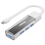 UNITEK Bi-directional Hub With Detachable Cable - White