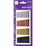 Diane Hair Bobby Pins 2 Inch Assorted: Silver Copper Gold & Black 60 PACK