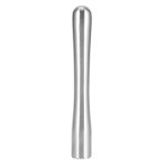 Chiciris Stainless Steel Ice Crushing Rod Cocktail Mixing Muddler With Hammer Head For Home Bar Kitchen Thick Waist 18.5CM All S