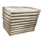 Elegant Zero Twist Bath Sheets 380GSM Semolina 30 Pack