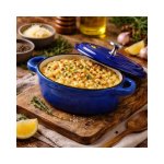 Oval Enamel Ramekin 0.3L