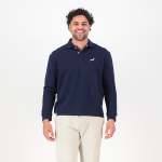 Sml Emb Ls Polo-navy - 4XL
