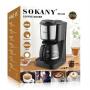 Sokany Black And Silver 900ML Coffee Maker