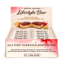 Protein Bar-peanut Butter & Sugar-free Strawberry JAM-12 X 60G