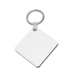 Mdf Keyrings Single & Double-sided 6 Variants - Square 55X55MM Single-side