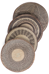 Woven Decor Plates - XL