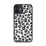 Custom Printed Tpu Cases - Apple Iphone 12 Pro Max & 39 Black And White Leopard& 39 By