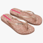 Womens Animal Chic Sandal Pink Rose - 11