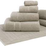 Terry Lustre 710GSM Platinum Range - Various Colours & Sizes - Bath Towel 70CM X 130CM Stone