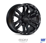 Mag Rims Vapour Matt Black 17X9J-12 5 150 Land Cruiser Roh