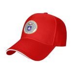 Civil Air Patrol Hat Adjustable Sandwich Peaked Cap Cap Golf Dad Outdoor Sports Baseball Cap Trucker Cap