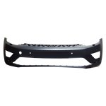 Vw Golf Sv Front Bumper With Washer + Pdc Hole 15-17