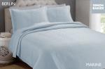Simon Baker Berlin Bedspread Marine Various Sizes - Three Quarter - 180CM X 250CM + 1 Pillowcase 50CM X 70CM + 5CM Marine