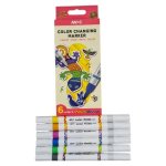 AMOS Color Changing Marker Set 6 Piece 14CM Each