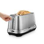 De'Longhi Delonghi Diadema Long Slot Toaster Metal