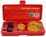 Tork Craft Hole Saw Set 15 Pce In Case Carbon Steel TCHSK015
