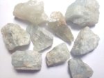 Aquamarine Rough Stone 1-2CM