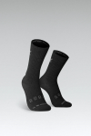 Winter Merino Cycling Socks Unisex Thermal & Antibacterial - Large xlarge Coal