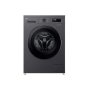 LG 7KG Front Loader Washing Machine -middle Black