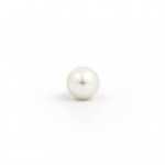 Sensitive Sterling Silver White Pearl 8MM