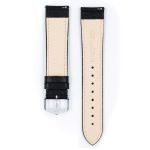 Duke Calf Watch Strap In Black - 22MM