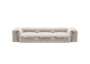 Three Module Sofa - Faux Fur - Beige - 314CM X 115CM