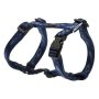 Rogz Alpinist Medium 16mm Matterhorn Dog H-harness Blue