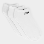 Trainer Liner White 3-PACK Socks