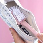 1PC Five Sided Shoe Brush Household Laundry Brush Shoe Cleaning Tool Shoe Washing Brush Multi-functional Clothes Brush