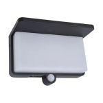 Solar LED Wall Light - Auto On At Night - 6000K Cool White