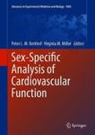Sex-specific Analysis Of Cardiovascular Function Hardcover 1ST Ed. 2018