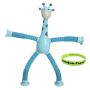 LED Telescopic Suction Cup Giraffe Toys - Set Of 4